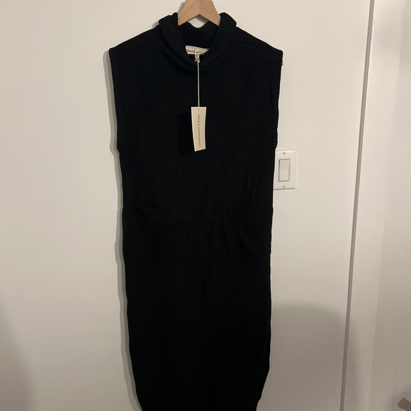Mara Hoffman BLACK KNIT FADIA DRESS NWT - Picture 4 of 9